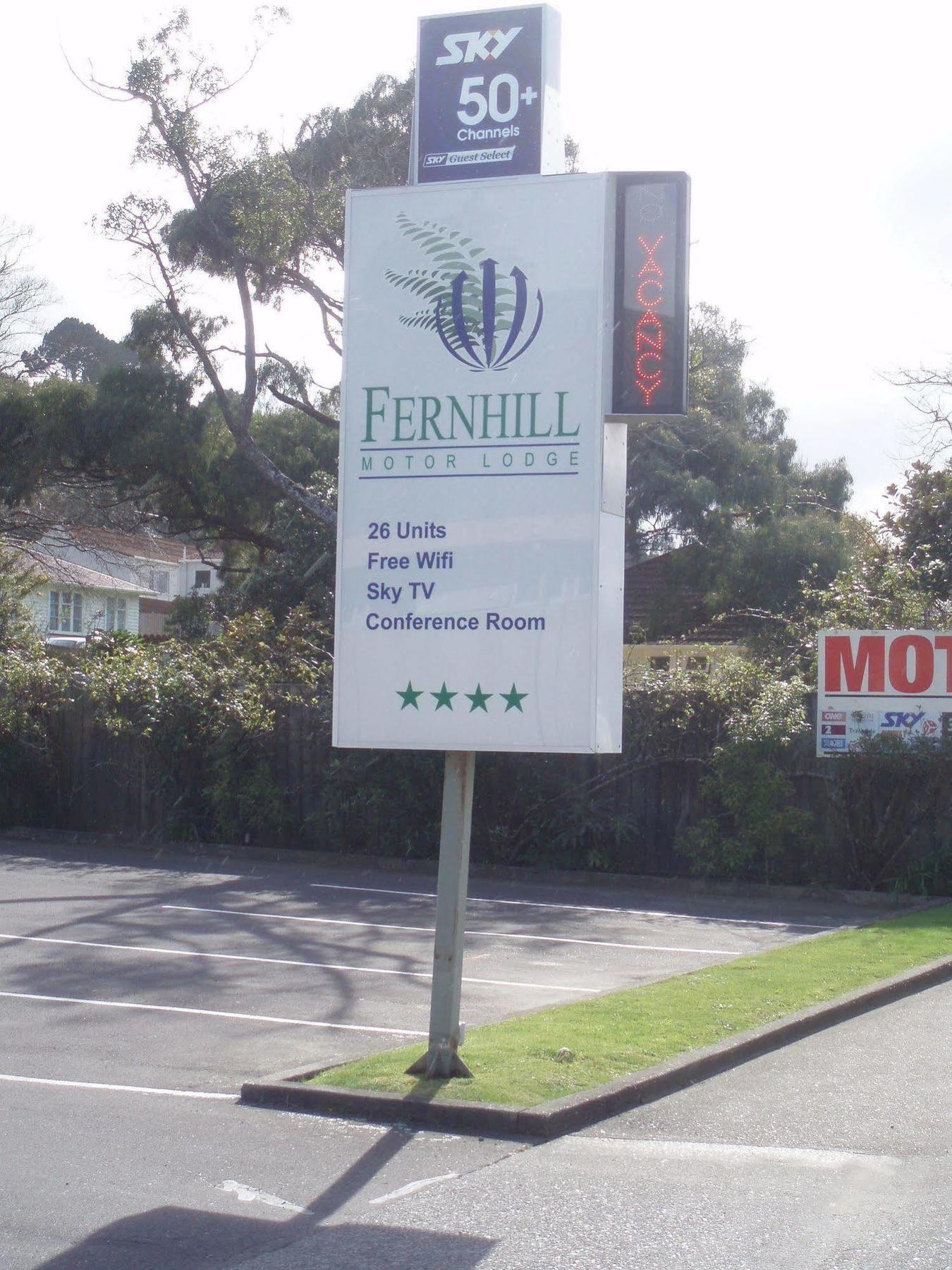 Fernhill Motor Lodge Lower Hutt Esterno foto